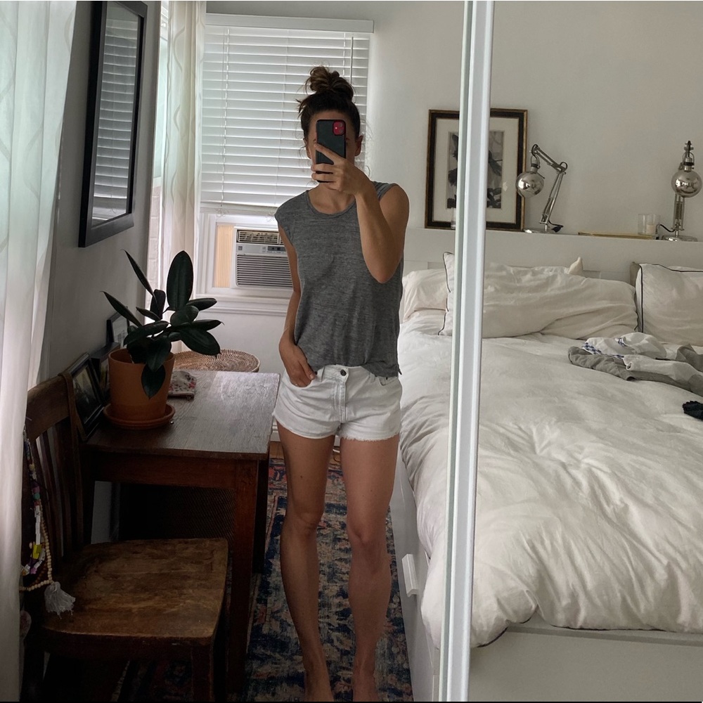 Grey Madewell Muscle Tank